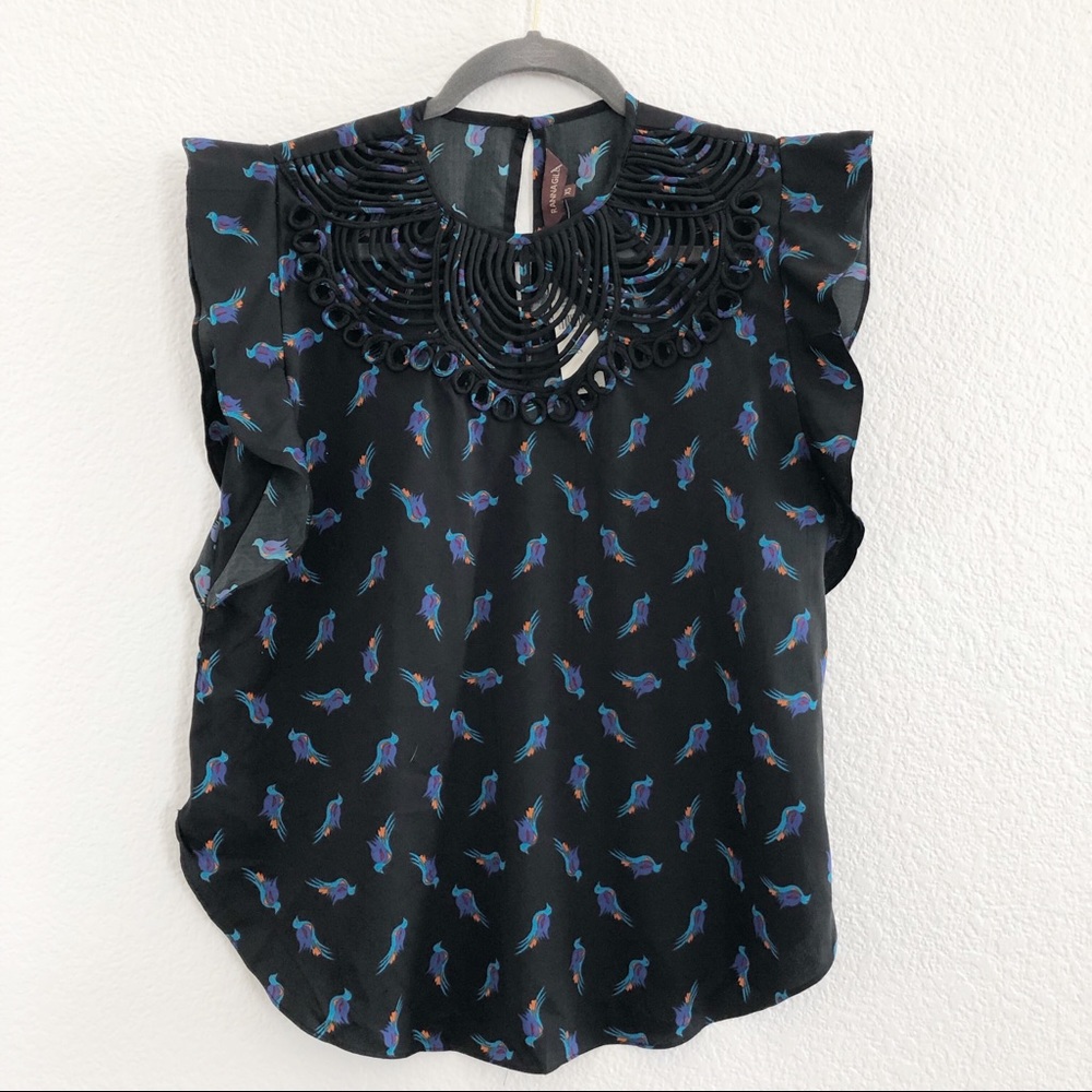 Anthropologie NWT Ranna Gill Top